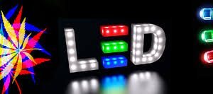 LETRAS Y LETREROS EN MDF LED